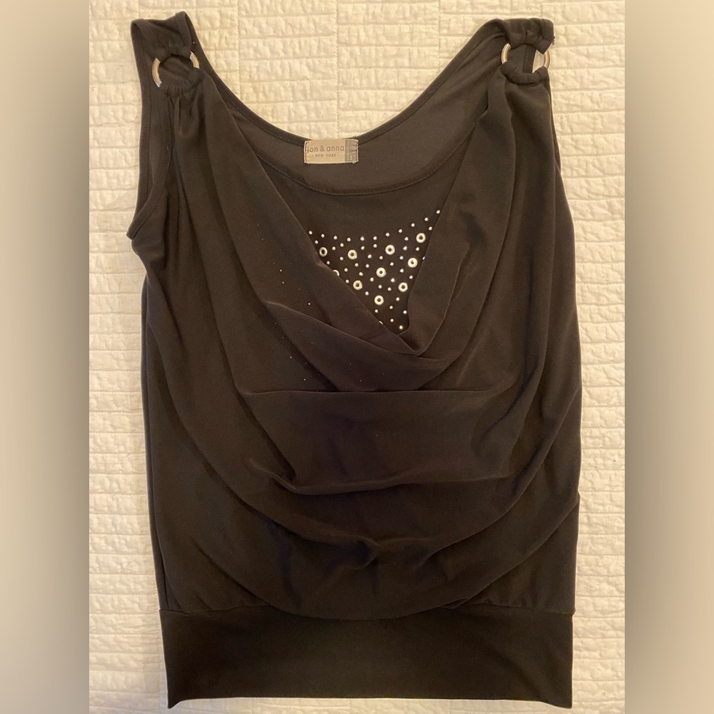 John and Anna blingy top.